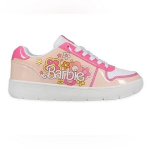 Floral Peach Barbie Sneakers